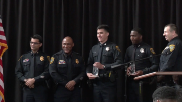 西南管理區警員表彰大會  十多位警員獲獎