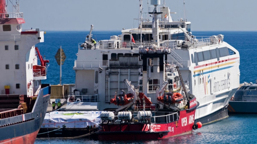 运送240吨粮食至加沙 第2艘救援船整装待发