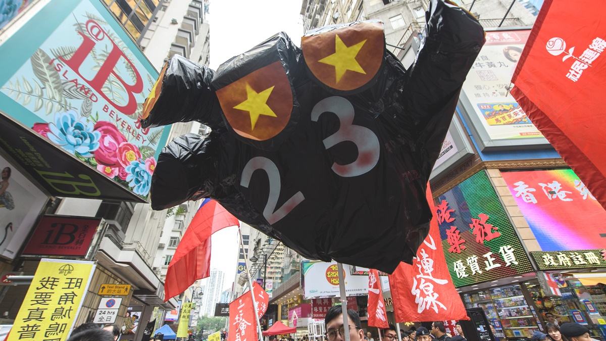 【禁闻】23条立法火速通过 香港金融堪忧