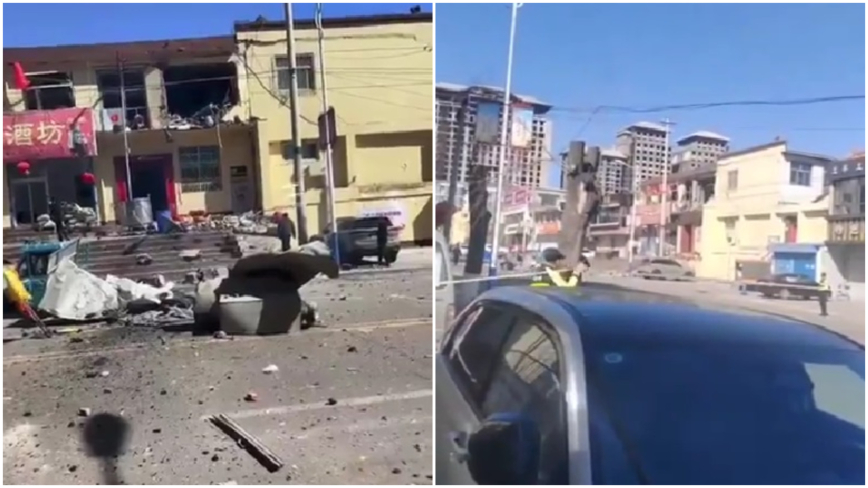 山西朔州酒坊爆炸 至少1死1傷（視頻）