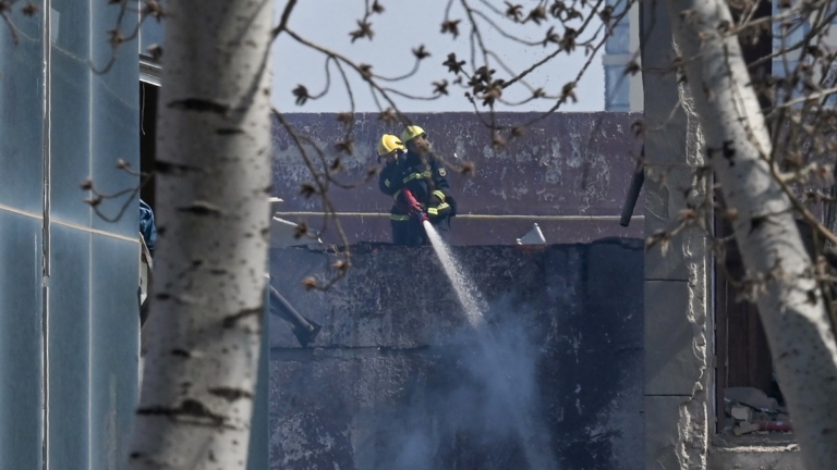 【短訊】河北燕郊再傳出起火爆炸 傷亡情況不明