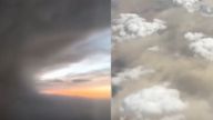 飞机实拍沙尘暴抵达北京 恐怖视频热传