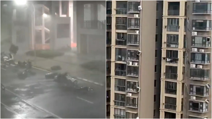 江西狂風暴雨逾14死傷 祖孫倆從20樓被風卷下身亡（視頻）