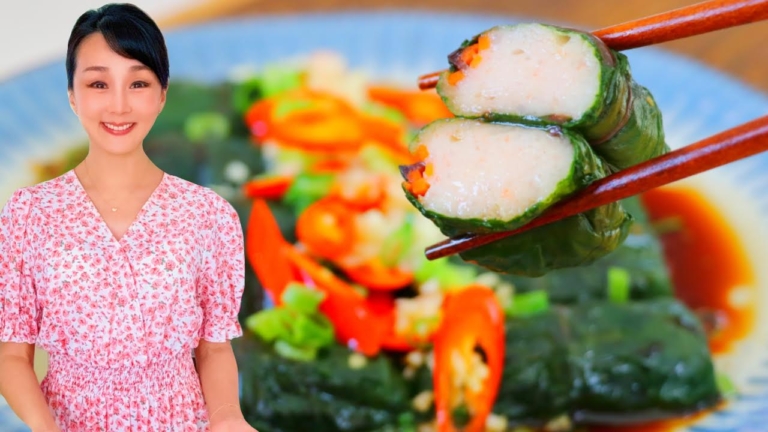 【美食天堂】美味瑞士甜菜蝦捲！低熱量料理！