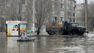 烏拉爾河潰堤 俄羅斯哈薩克斯坦遇創紀錄洪水