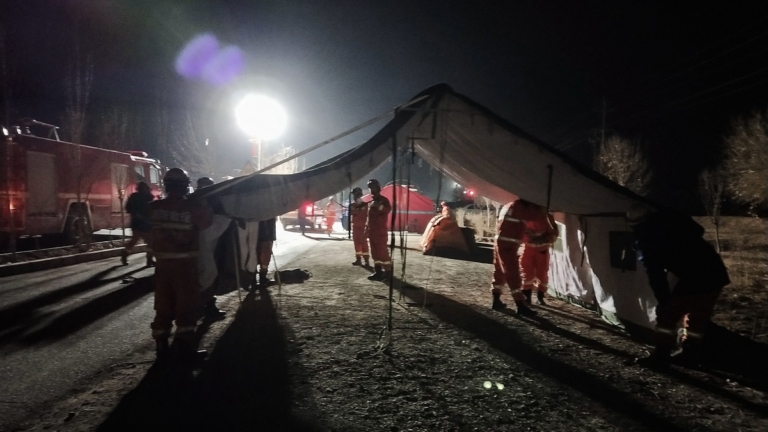 【中國一分鐘】新疆拜城縣規模5.6地震 震源深度16公里