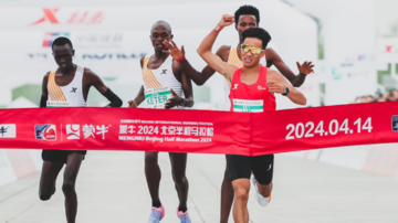 4月15日兩岸掃描 三名非洲選手衝刺變伴跑 北京馬拉松涉造假