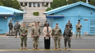 美UN大使訪韓朝非軍事區 施壓中俄 呼籲朝鮮對話