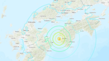 日本四國島發生6.4級地震 未發海嘯警報