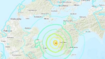 日本南部发生6.4级地震 未发海啸警报