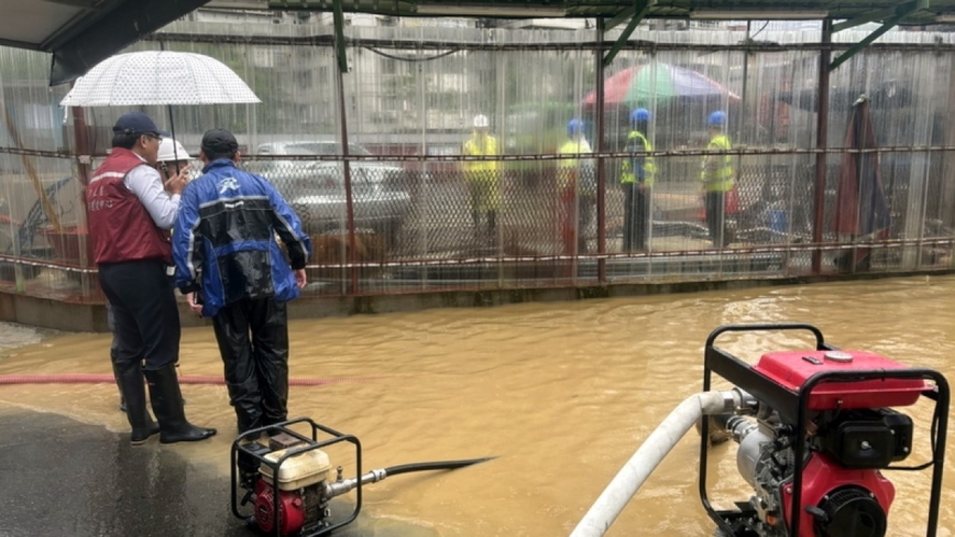 雨彈來襲雙北釀災 台氣象署：時雨量逾50mm