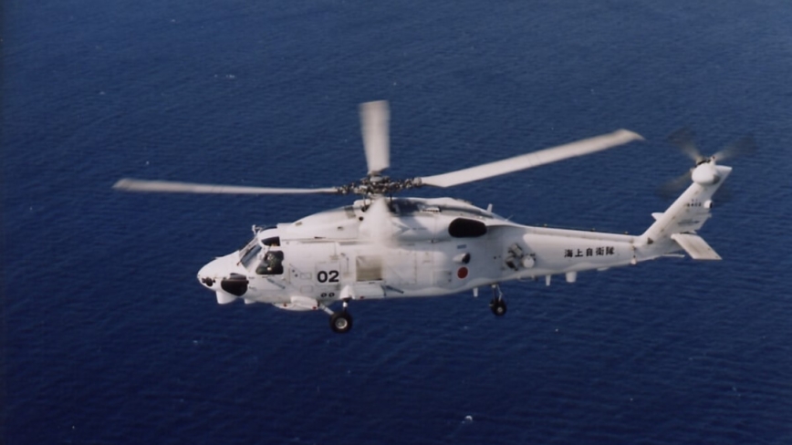 日本兩架軍用直升機疑碰撞墜毀 1死7失聯