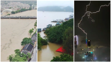 廣東暴雨持續 北江流域洪水或百年一遇（視頻）