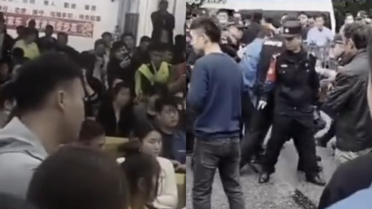 【禁闻】4月22日维权动态 江西工人罢工抗议降薪 遭警察镇压