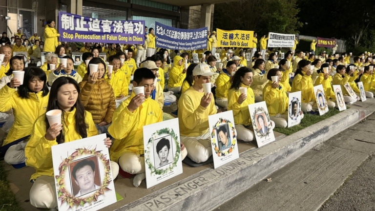 紀念4·25 加州法輪功學員含淚回憶和平請願