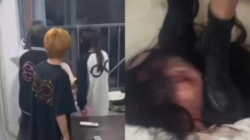 湖南14歲女生遭多名同學圍毆 被逼割喉求生（視頻）