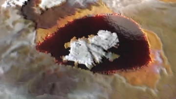 玻璃般光滑 NASA在木衛一發現冷卻熔岩湖