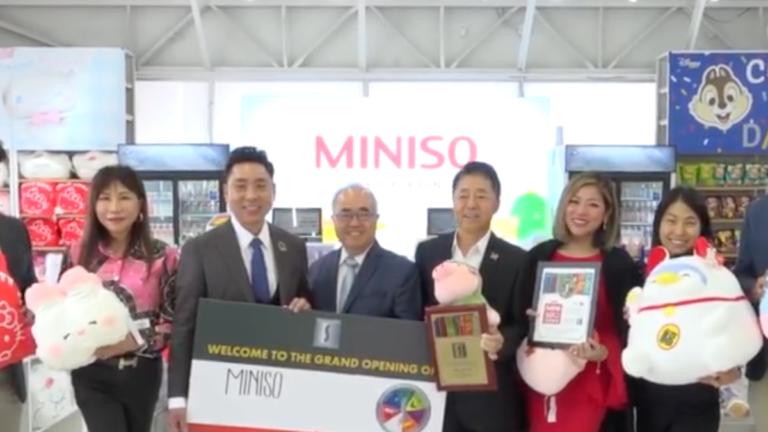 MINISO頂好廣場開業  西南管委會剪綵慶祝