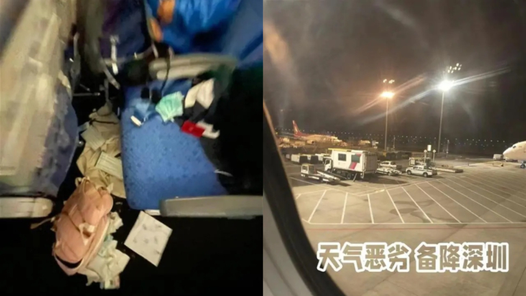 國泰飛機劇烈顛簸 兩次降落失敗 乘客哭泣、嘔吐（視頻）