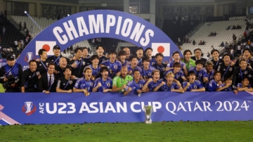 U23亚洲杯：日本国奥队补时绝杀 再度夺冠