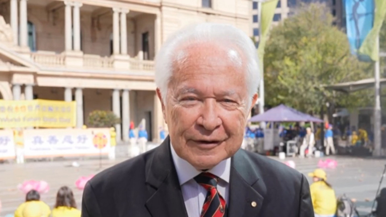 澳大利亞資深法學家David Flint恭祝李大師生日快樂