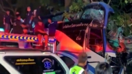 泰國車禍1死33傷 載有中國遊客 司機當場死亡
