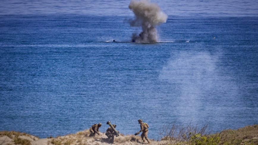 美菲澳聯合軍演 擊沉一艘中國造菲律賓退役艦