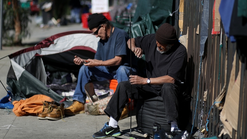 吸毒致死案例 洛杉矶游民超出普通民众40倍