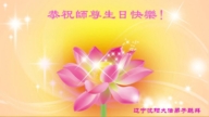 沈阳法轮功学员恭贺世界法轮大法日暨李洪志大师华诞(20条)