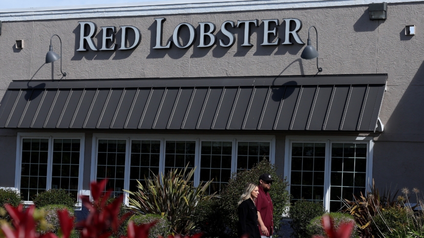 美国红龙虾连锁店突然关闭48家分店
