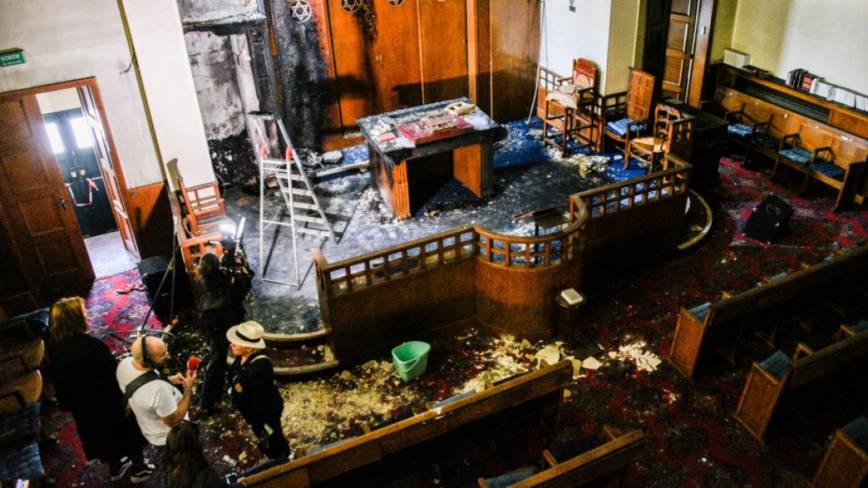 法國盧恩猶太會堂遭縱火 涉案男子遭擊斃