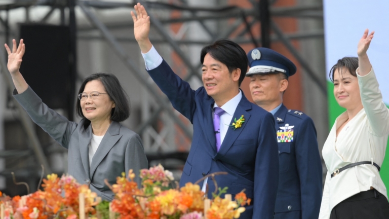 組圖：賴清德正式就職 總統府慶典豐富多彩
