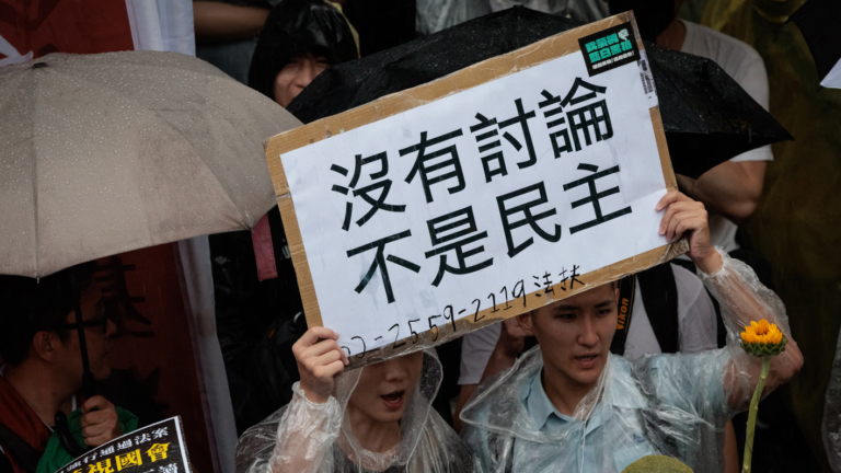 抗議遍地開花 台中人警覺中共滲透