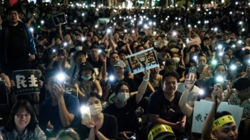 10万人包围立院 赖清德盼国会重视民主声音