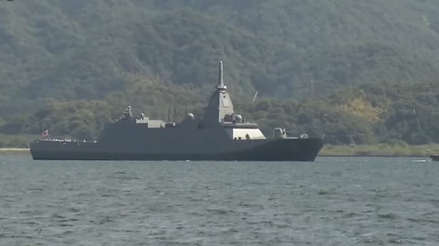 日本“最上级护卫舰”矢矧号服役 首入母港舞鹤基地