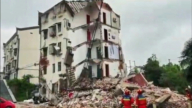 【短訊】安徽銅陵一座居民樓坍塌
