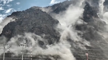 中国同一天多处地震 四川凉山5级地震山崩