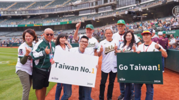 “旧⾦山台湾⽇”大联盟登场 用棒球连结文化