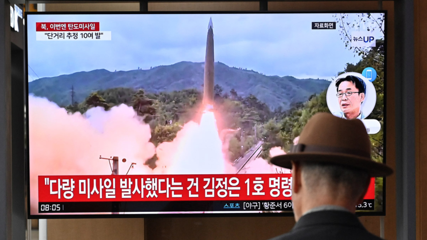 朝鮮飄糞便氣球後射飛彈 日韓美嚴厲譴責