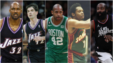 NBA一冠难求 季后赛出场最多的前五大球星