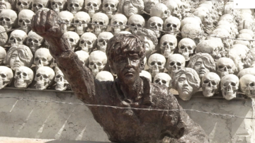 共產主義受難者紀念碑落成 象徵中共禍及百姓