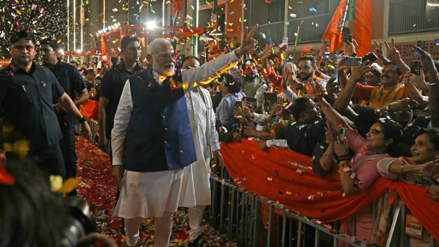 獲選多數黨領袖 莫迪將第3度出任印度總理