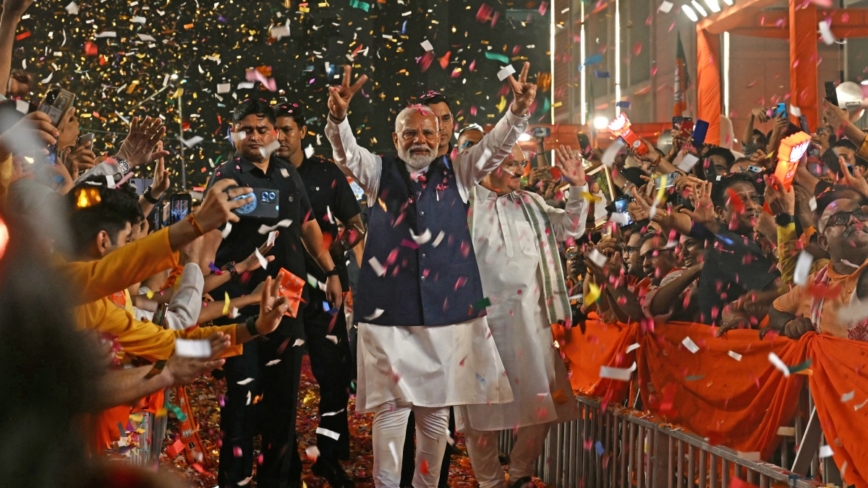 印度大選莫迪宣布勝選 反對黨表現超出預期