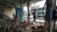藏匿數十名恐怖分子 聯合國難民學校遭以軍轟炸