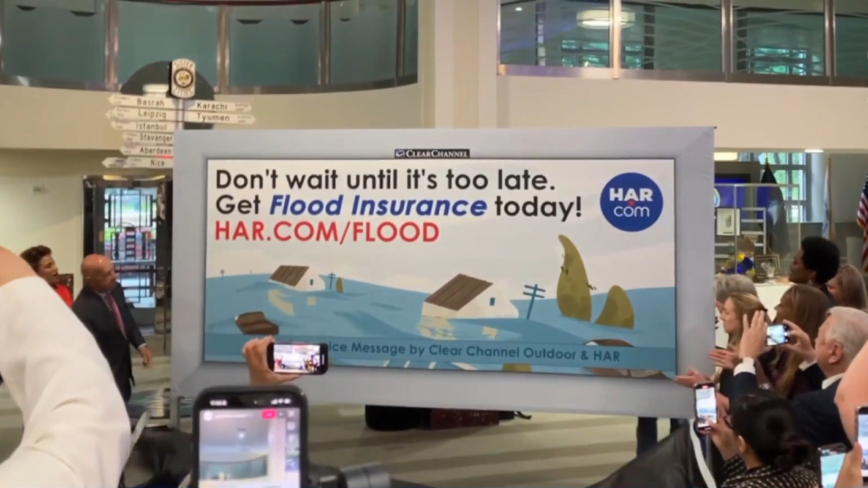 休斯顿连日遇水灾 市长吁民众购洪水保险