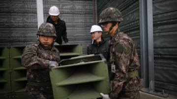 朝鲜再发垃圾气球 韩国重启边境广播