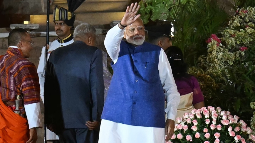莫迪宣誓就任印度總理 第三任期面臨挑戰