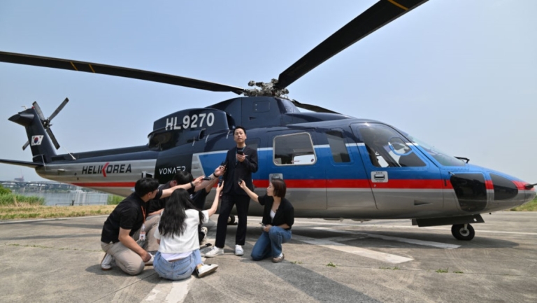 空中計程車韓國起飛 首爾到機場只需20分鐘