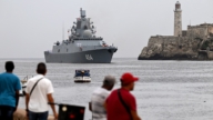 四艘俄羅斯軍艦訪古巴 美軍嚴密監視