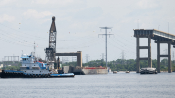 清除5万吨残骸 巴尔的摩港口航道恢复通行